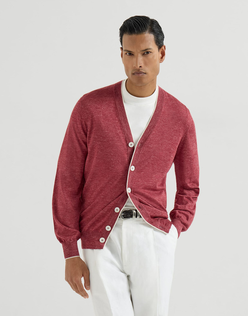 Cashmere, silk and hemp lightweight cardigan 2