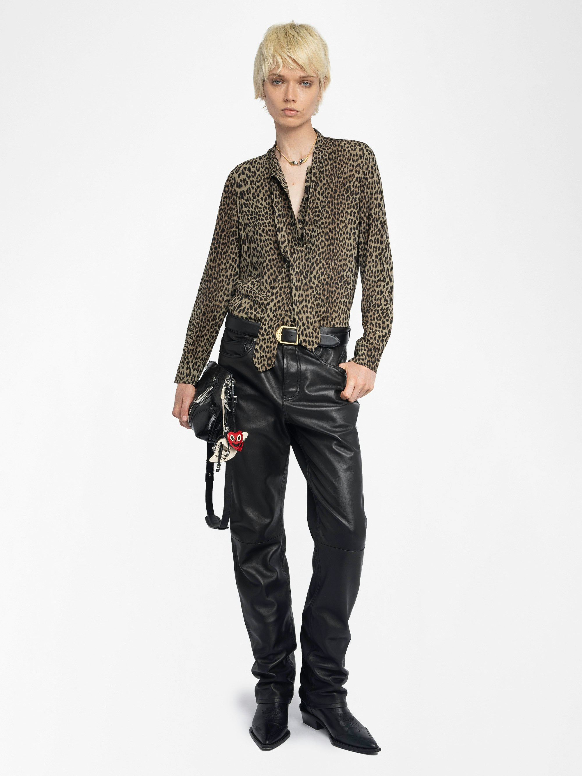 Tulba Satin Shirt - 4