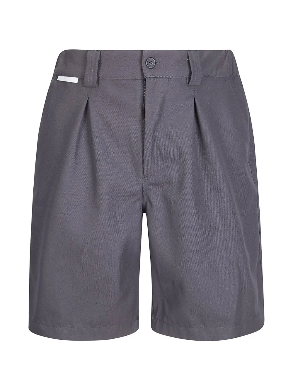 pleated replicated shorts - 1