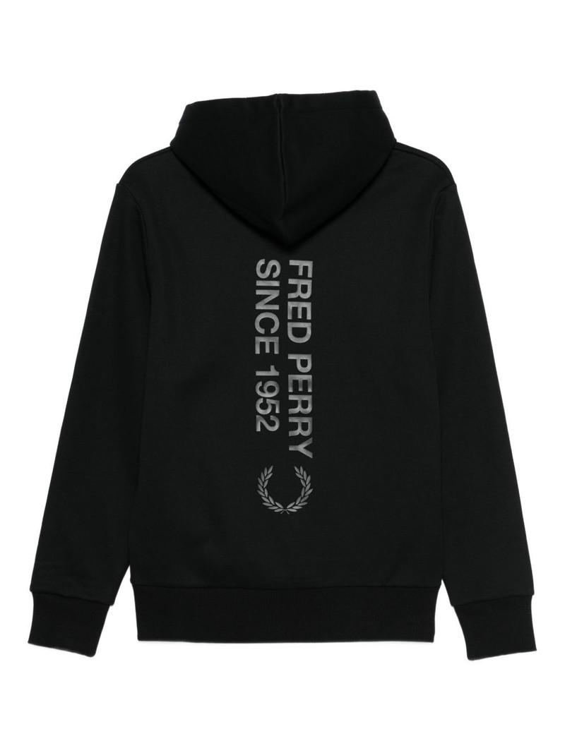Fred Perry laurel-wreath hoodie outlook