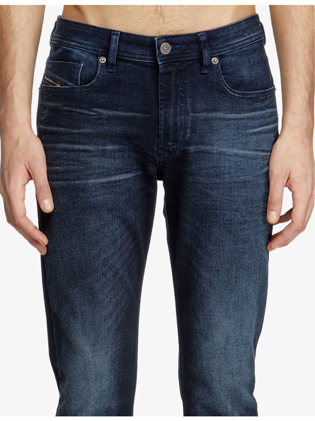 1979 Sleenker Logo-Patch Slim-Leg Stretch-Denim Jeans - 5