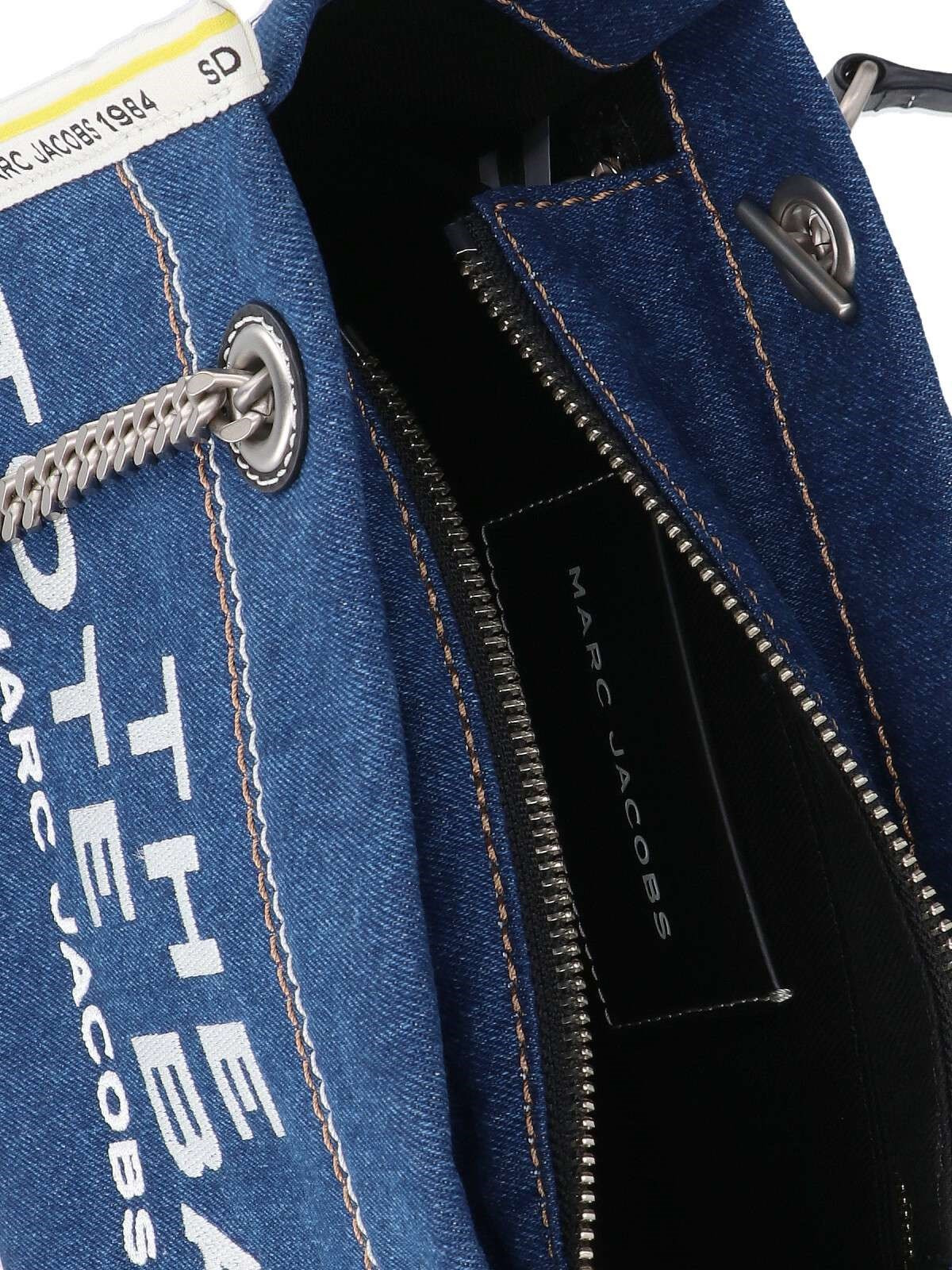 'THE DENIM CHAIN' SMALL TOTE BAG - 4