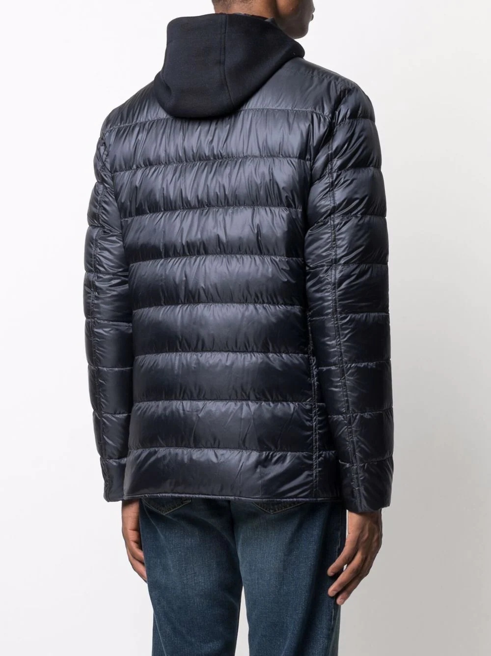 layered padded jacket - 4