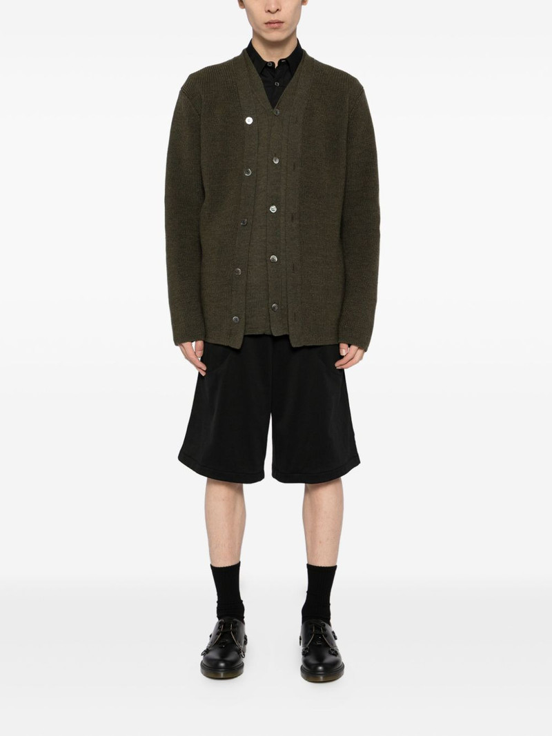 Comme des Garçons Homme Plus wool cardigan outlook