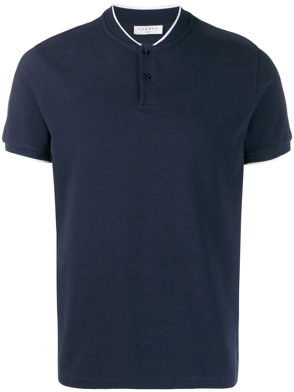 round neck polo shirt - 1