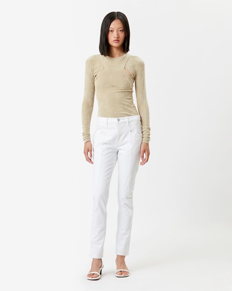 VIKIRA SLIM DENIM PANTS - 4