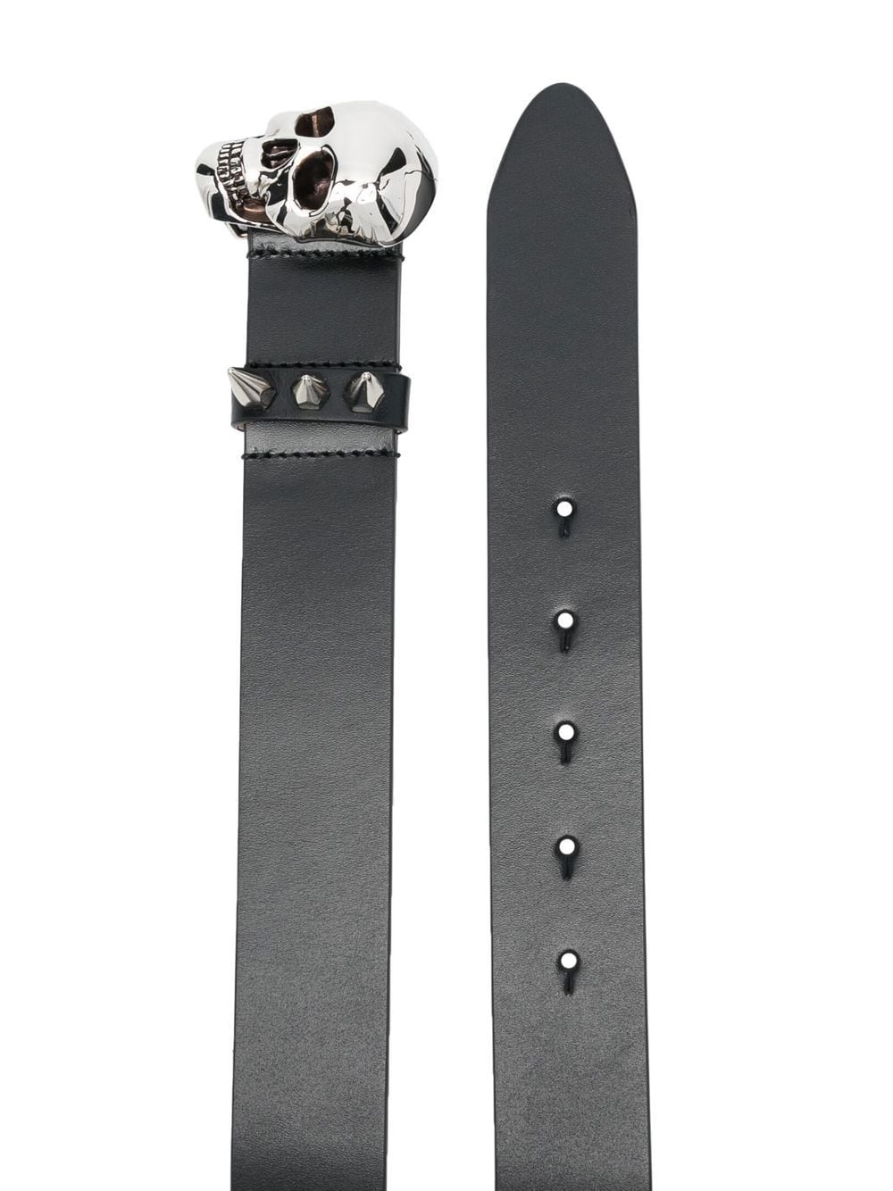 skull buckle belt - 2