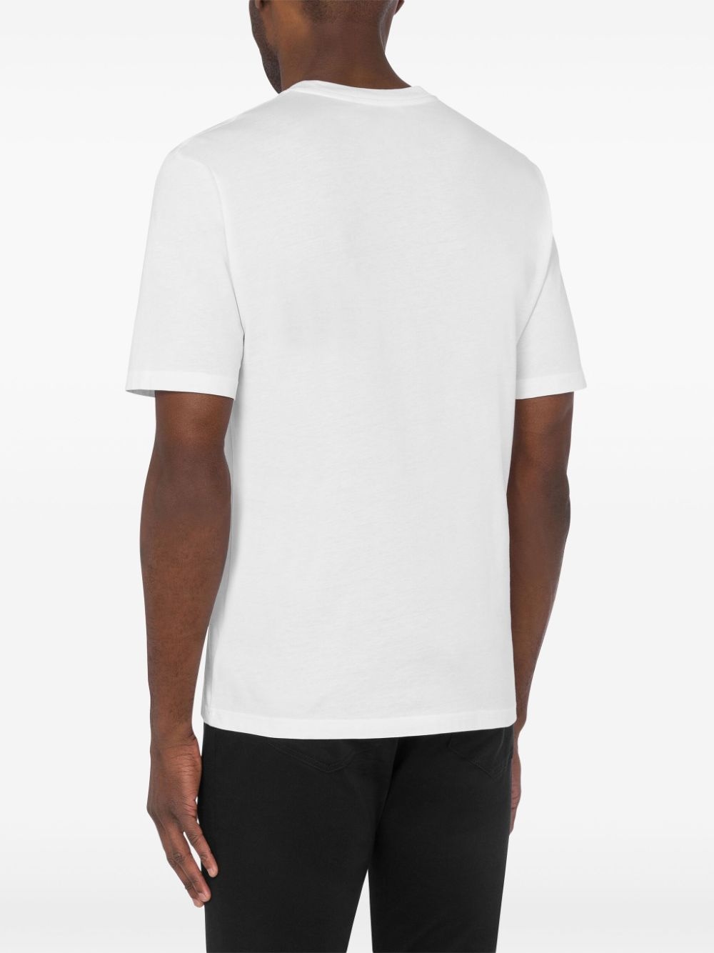 logo-print cotton t-shirt - 3