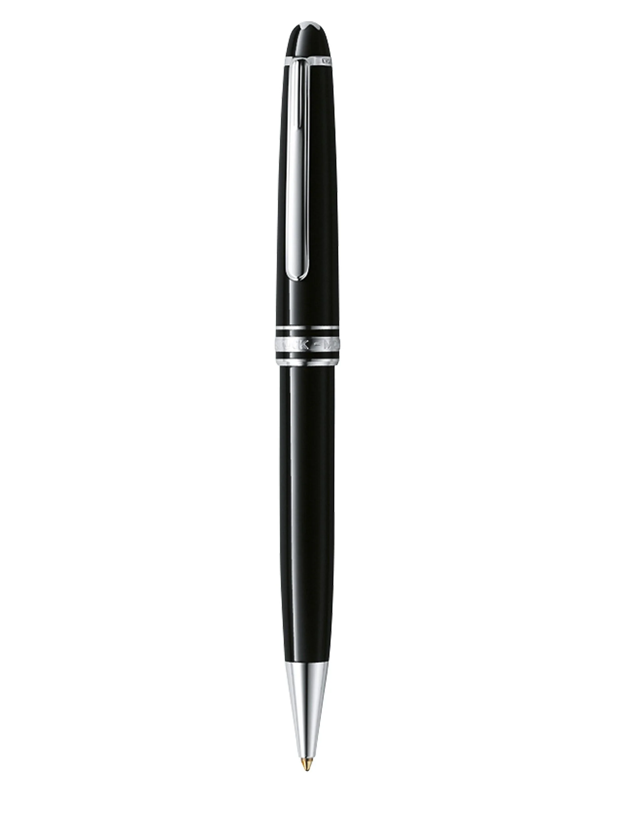 Meisterstuck Platinum-Coated Classique Ballpoint Pen - Black Silver - 1