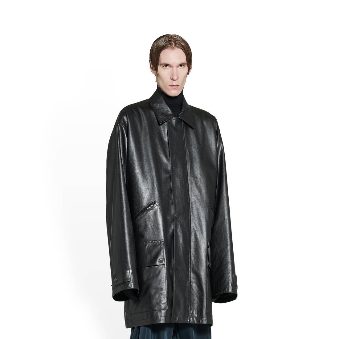 Men's Parka in Black - 5