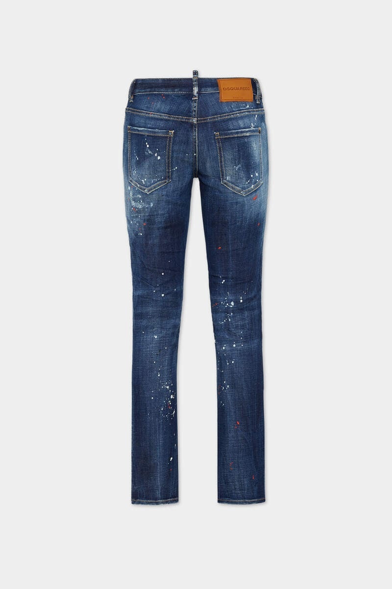MEDIUM EASY WASH MEDIUM WAIST JENNIFER JEANS - 2
