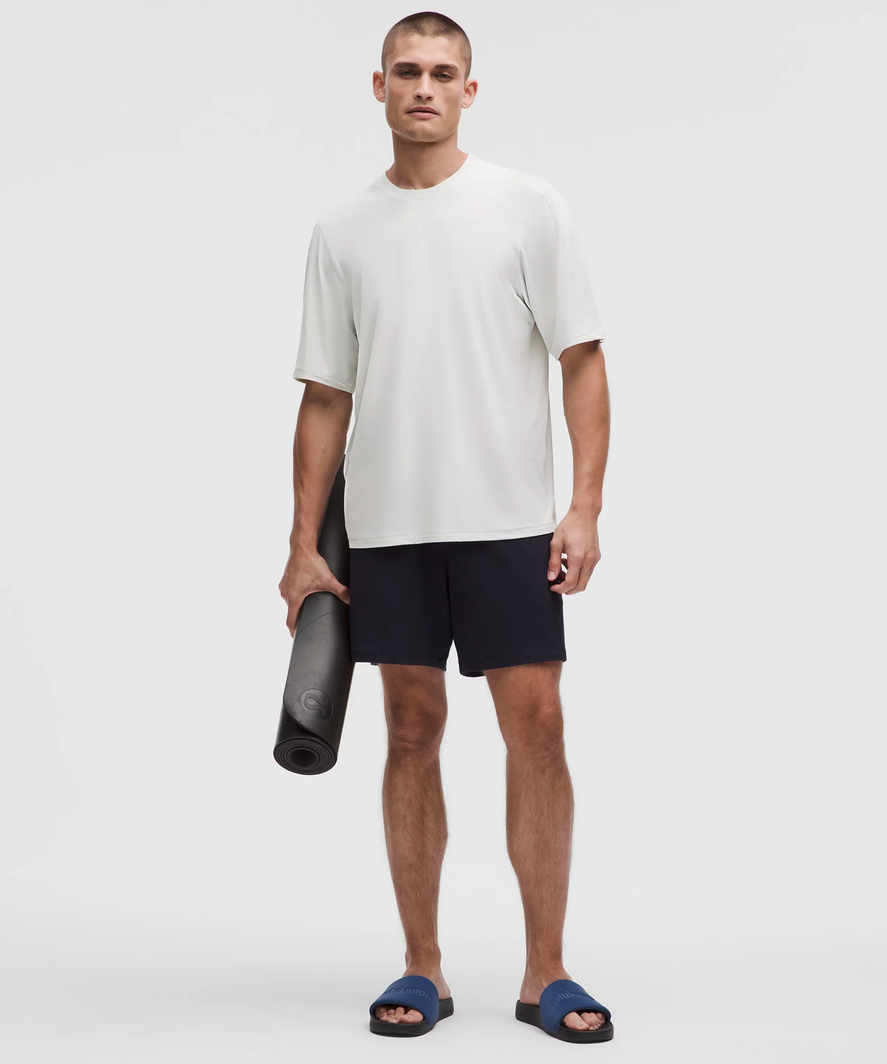 Brushed Yoga Crewneck T-Shirt - 2