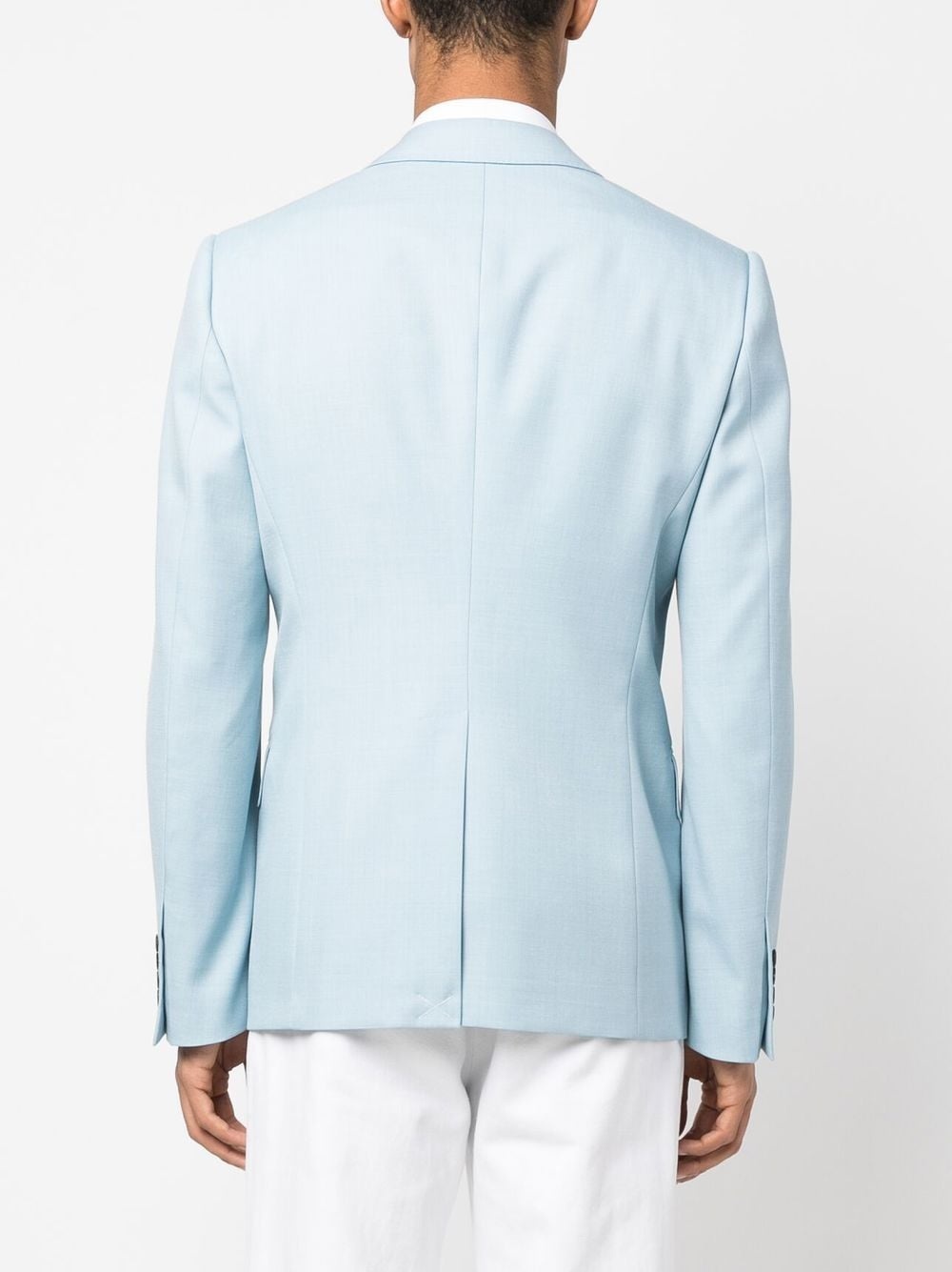 single-breasted tailored blazer - 4