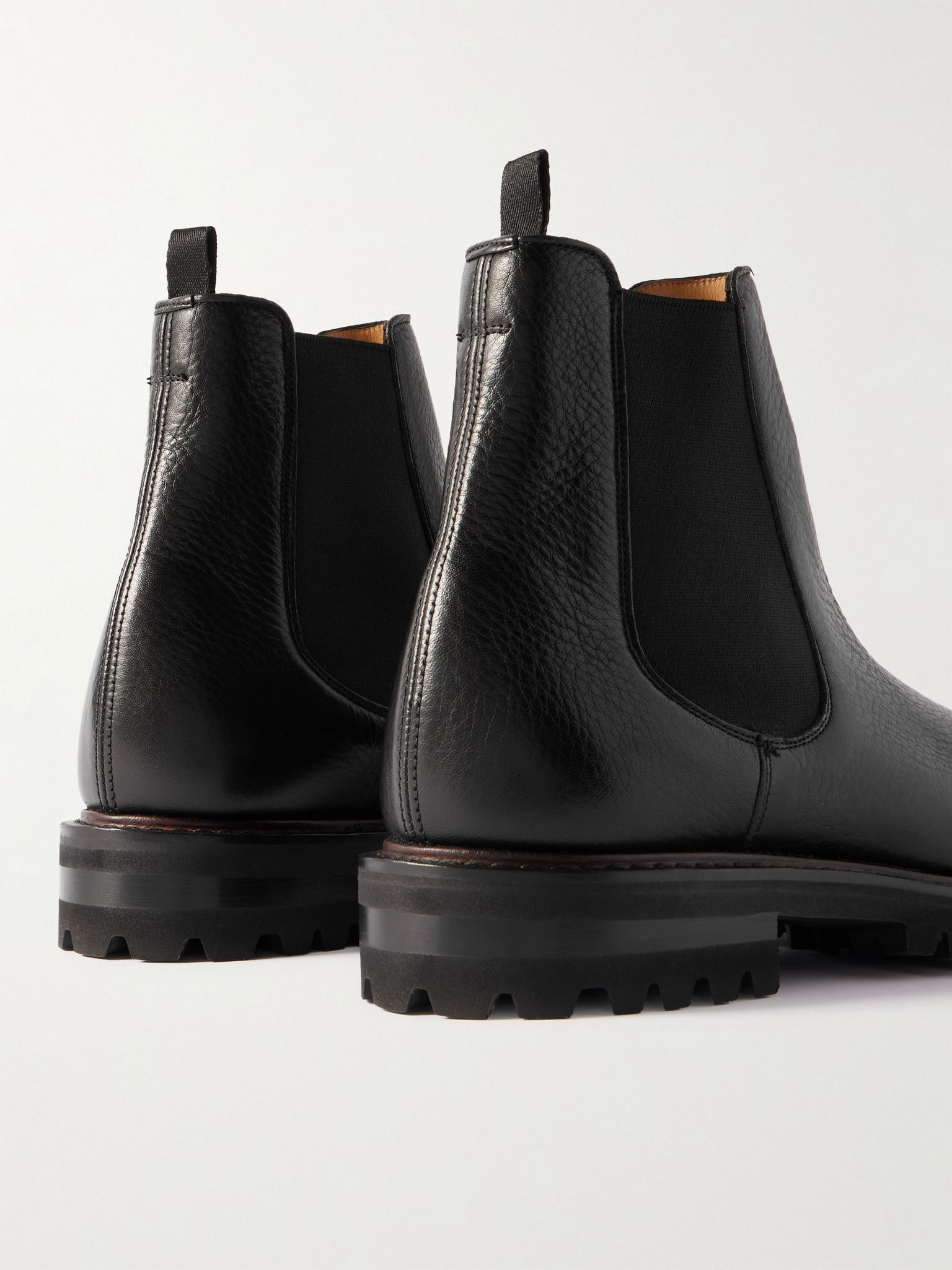 Cornwood 3 Full-Grain Leather Chelsea Boots Black - 5