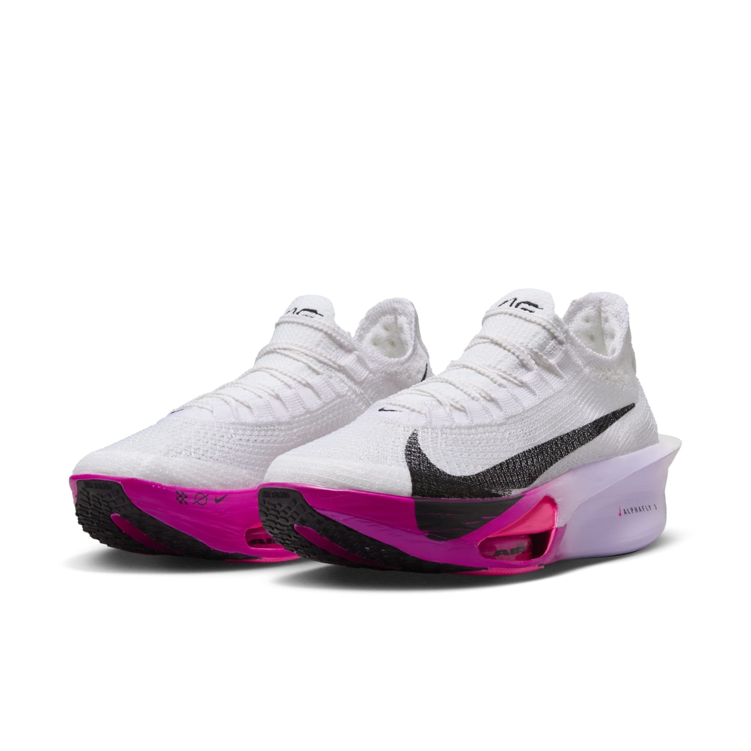 (WMNS) Nike ZoomX Alphafly NEXT% 3 'White Purple Agate' FD8315-100 - 2