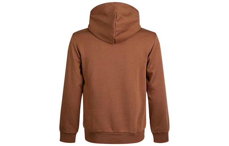 Converse Converse Embroidered Star Chevron Pullover Hoodie 'Brown' 10019923-A09 outlook