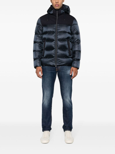 Herno water-reppelent hooded puffer jacket outlook