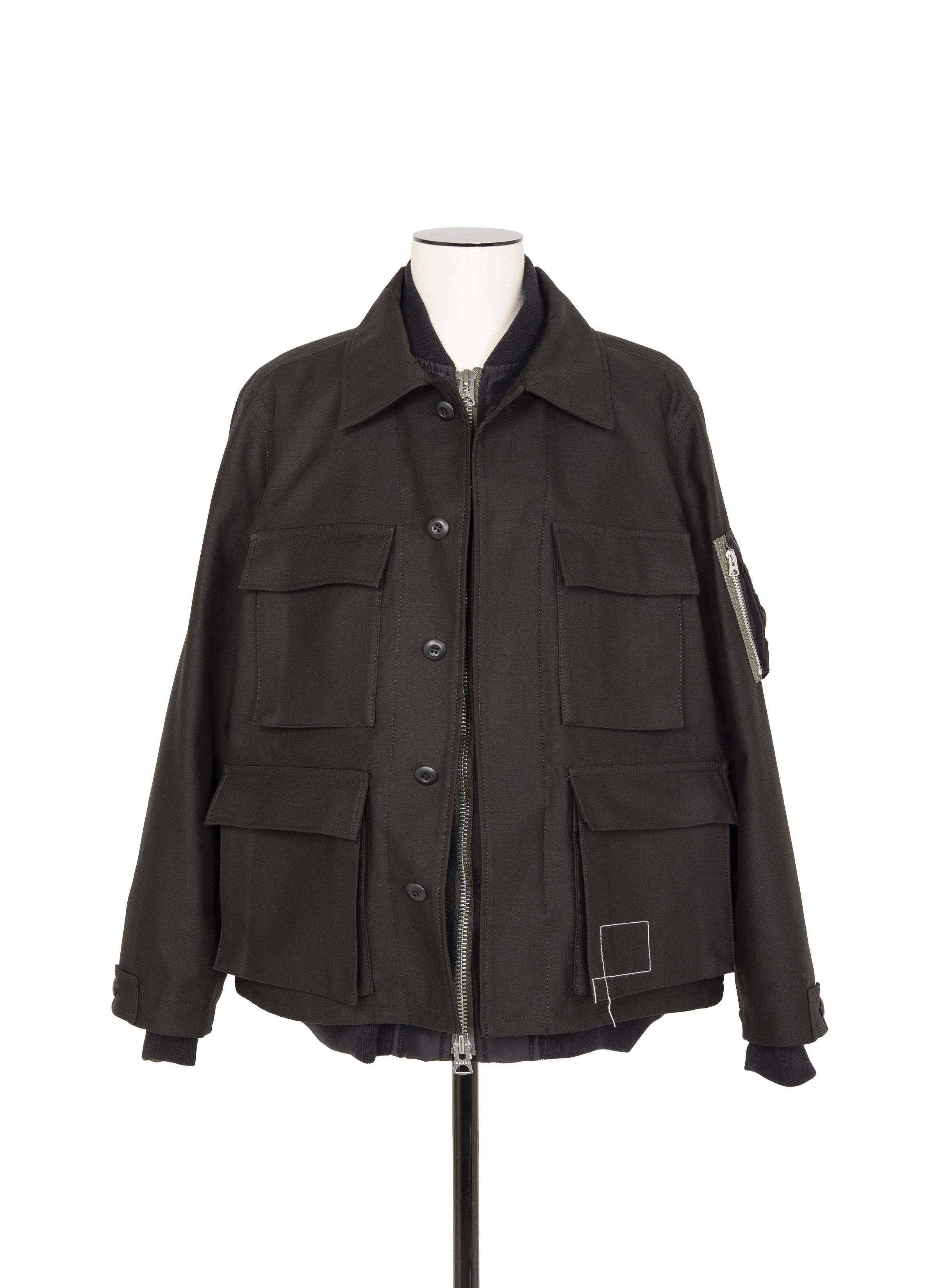 WTAPS Cotton Back Satin Jacket - 2