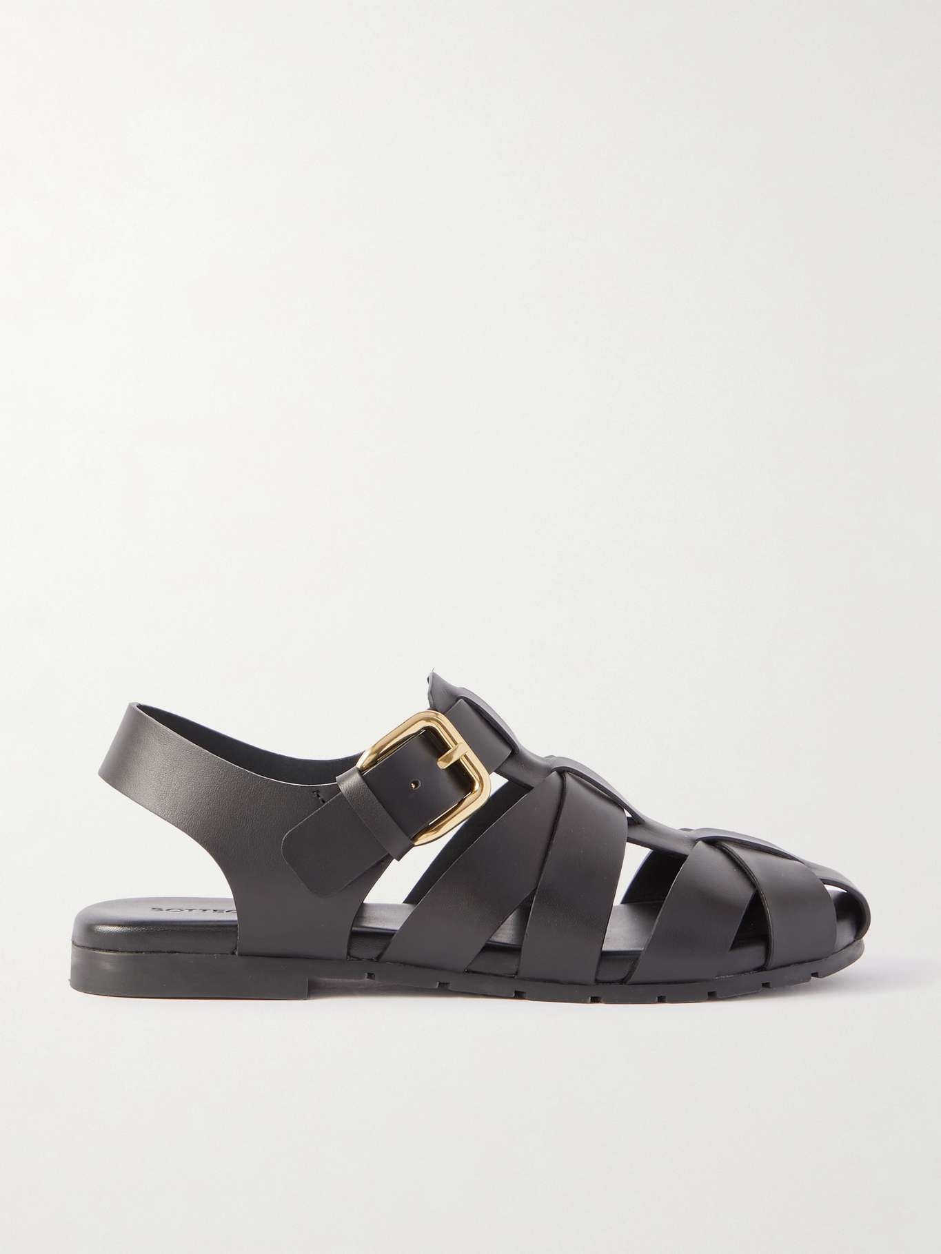 Bottega Veneta Alfie leather sandals | REVERSIBLE