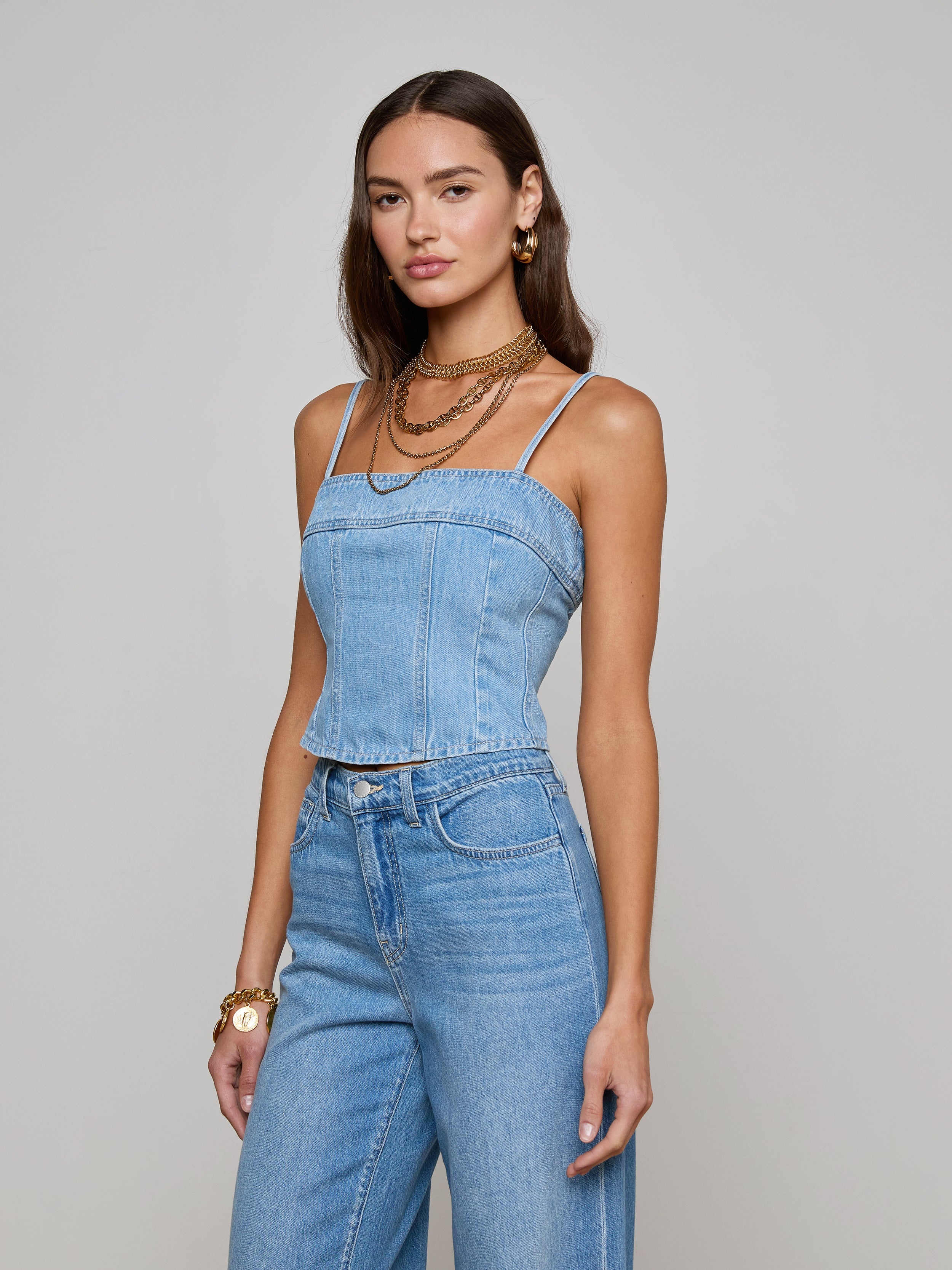 Arlin Denim Tank - 4