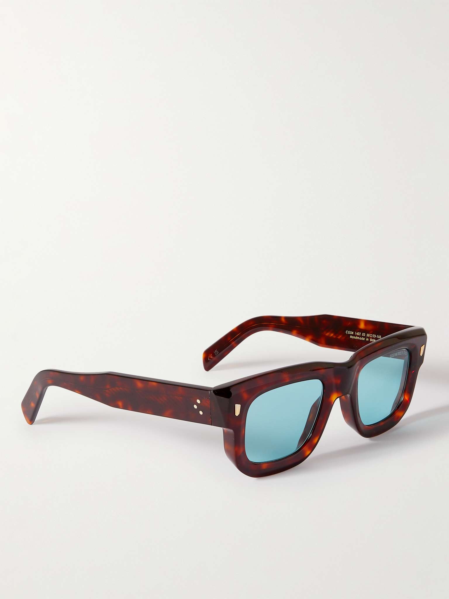 1402 D-Frame Tortoiseshell Acetate Sunglasses - 3