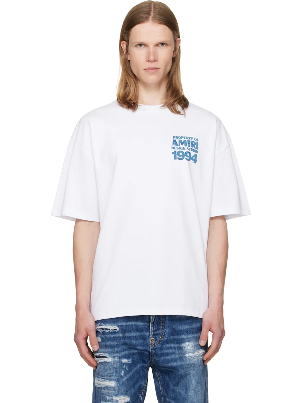 White 'AMIRI 1994' Skate T-shirt - 1