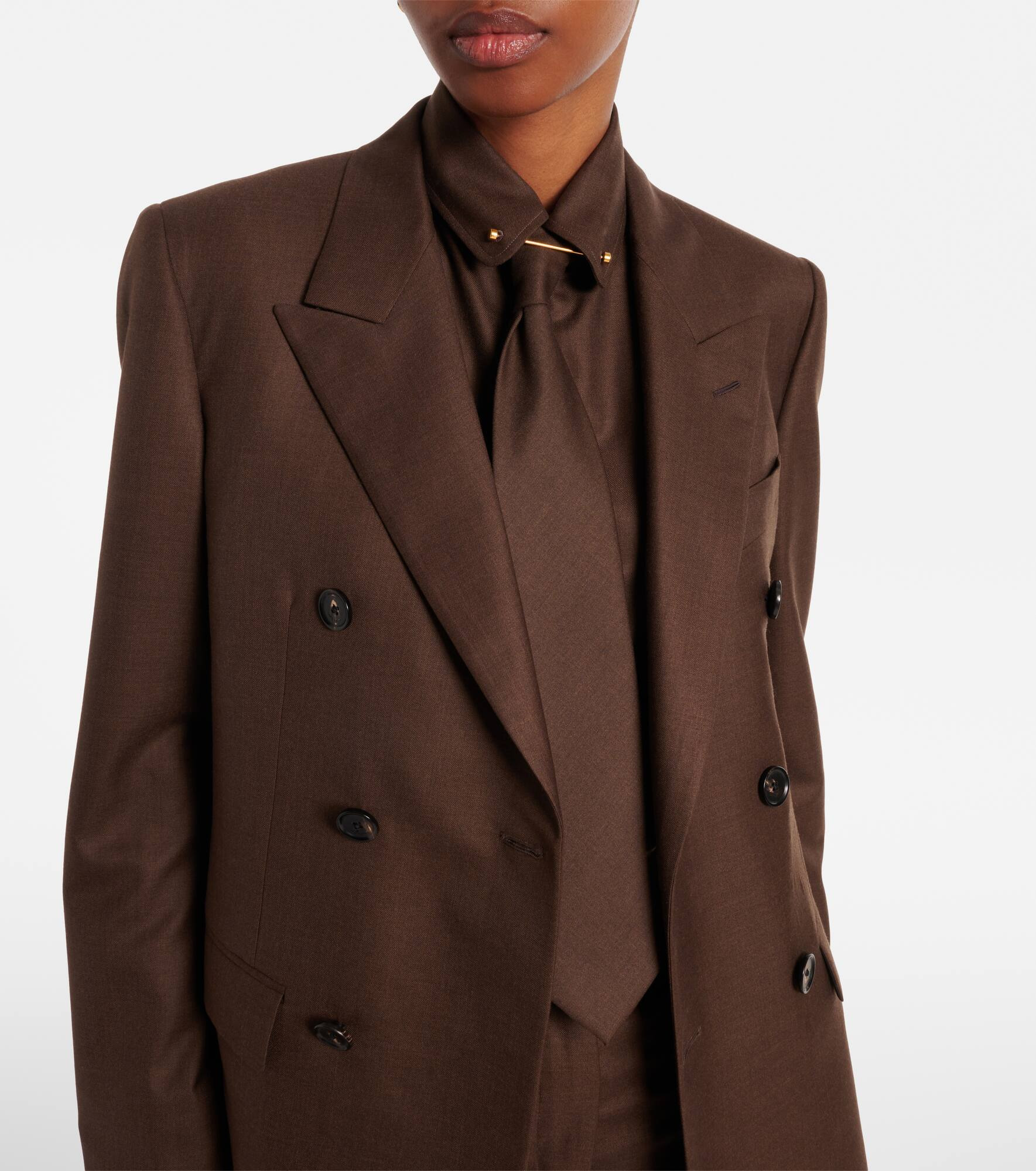 Virgin wool tie - 2