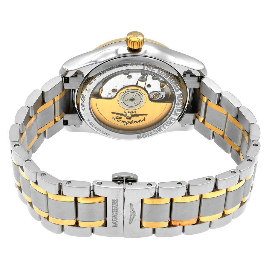 Longines The Longines Master Collection Automatic Moon Phase Diamond White Mother of Pearl Dial Ladi - 3