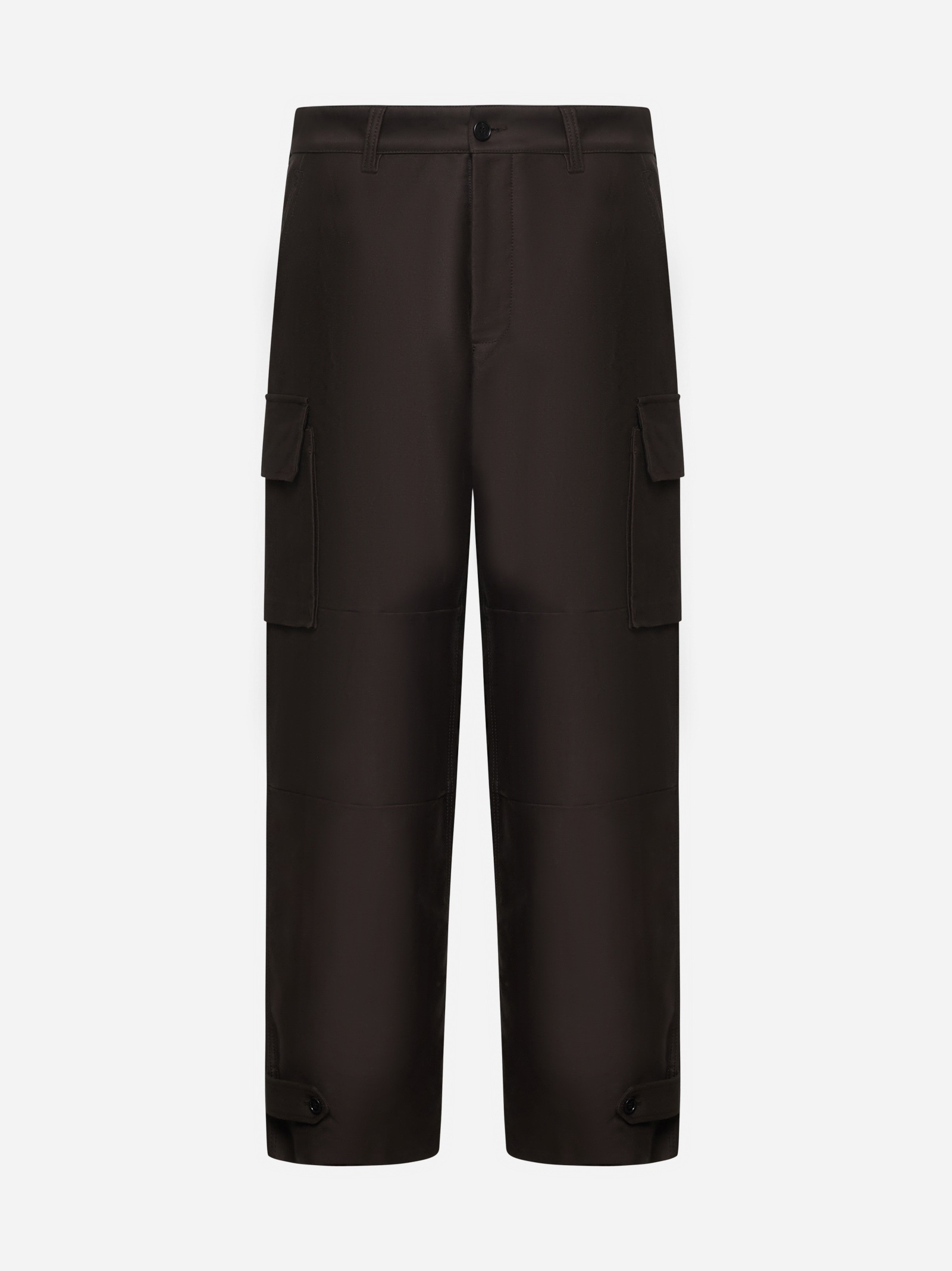 Cotton cargo trousers - 1