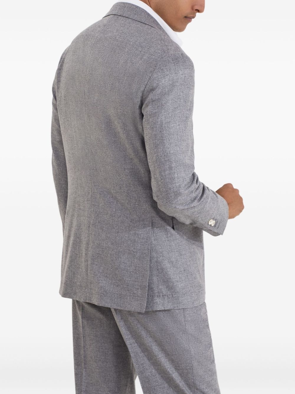 Flannel blazer - 4
