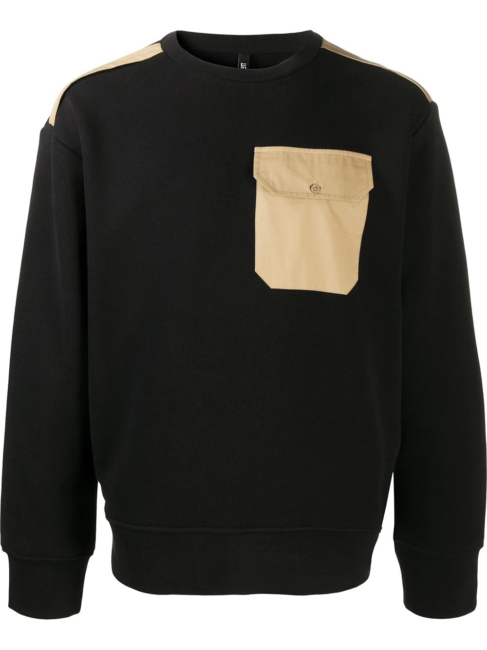 chest pocket sweatshirt - 1