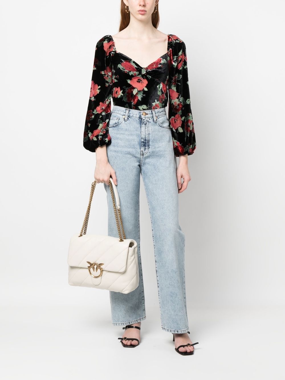 large Love puffer crossbody bag - 2