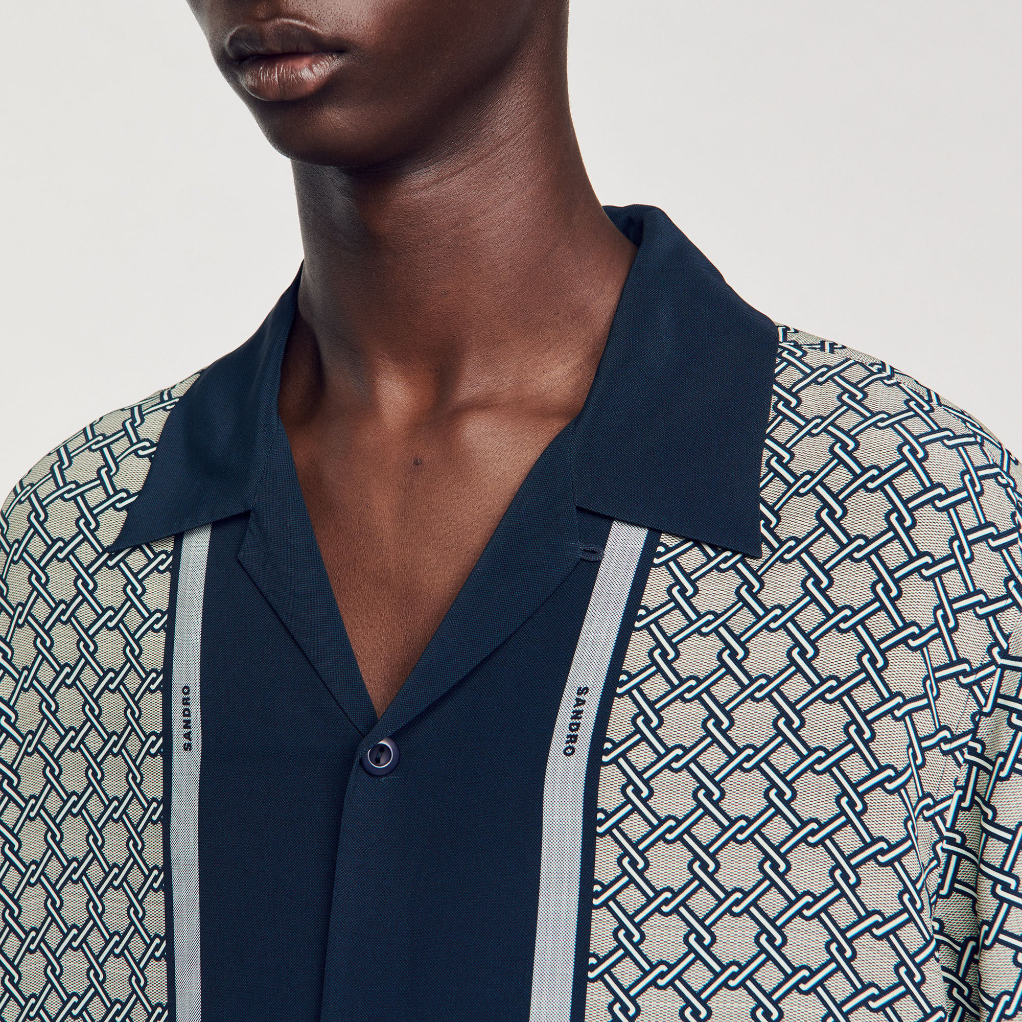 SHORT-SLEEVED PATTERNED SHIRT - 3