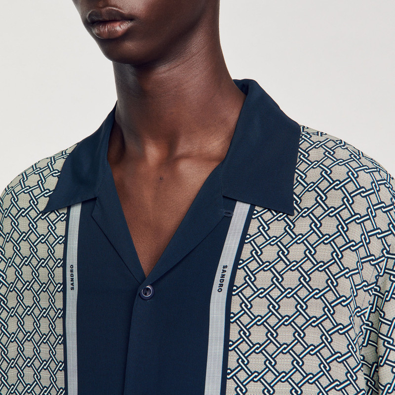 SHORT-SLEEVED PATTERNED SHIRT 3