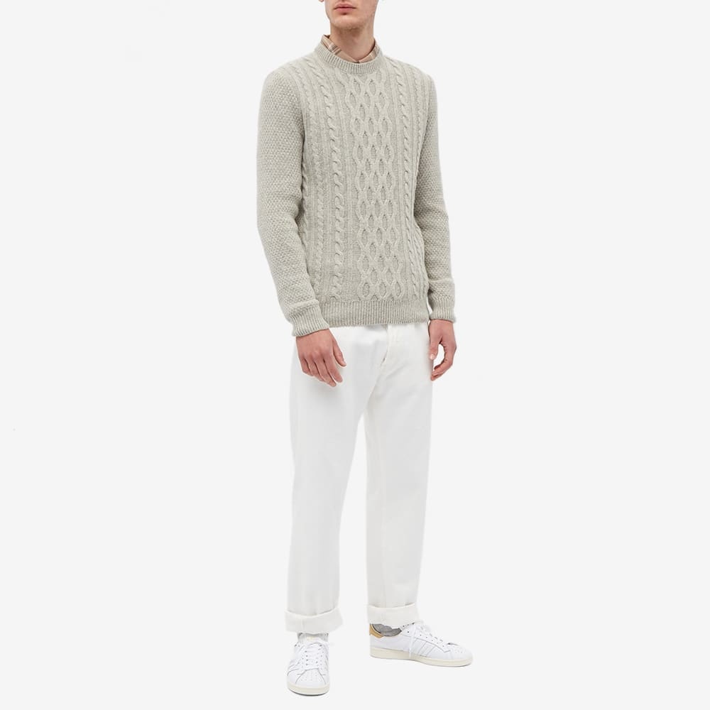 Barbour Chunky Cable Crew Knit - 5