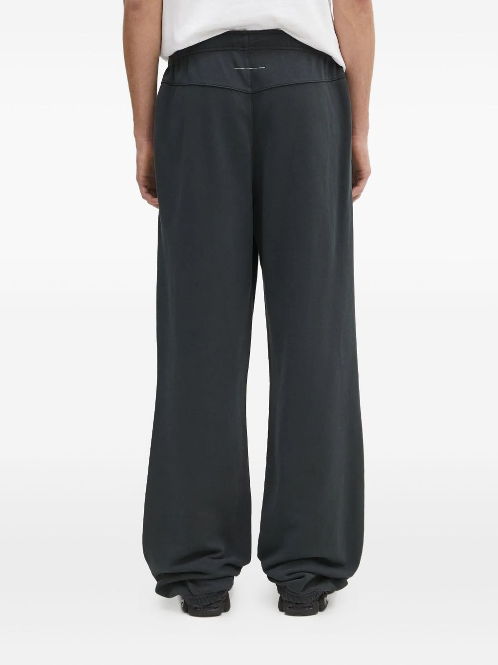 logo-print drawstring trousers - 4