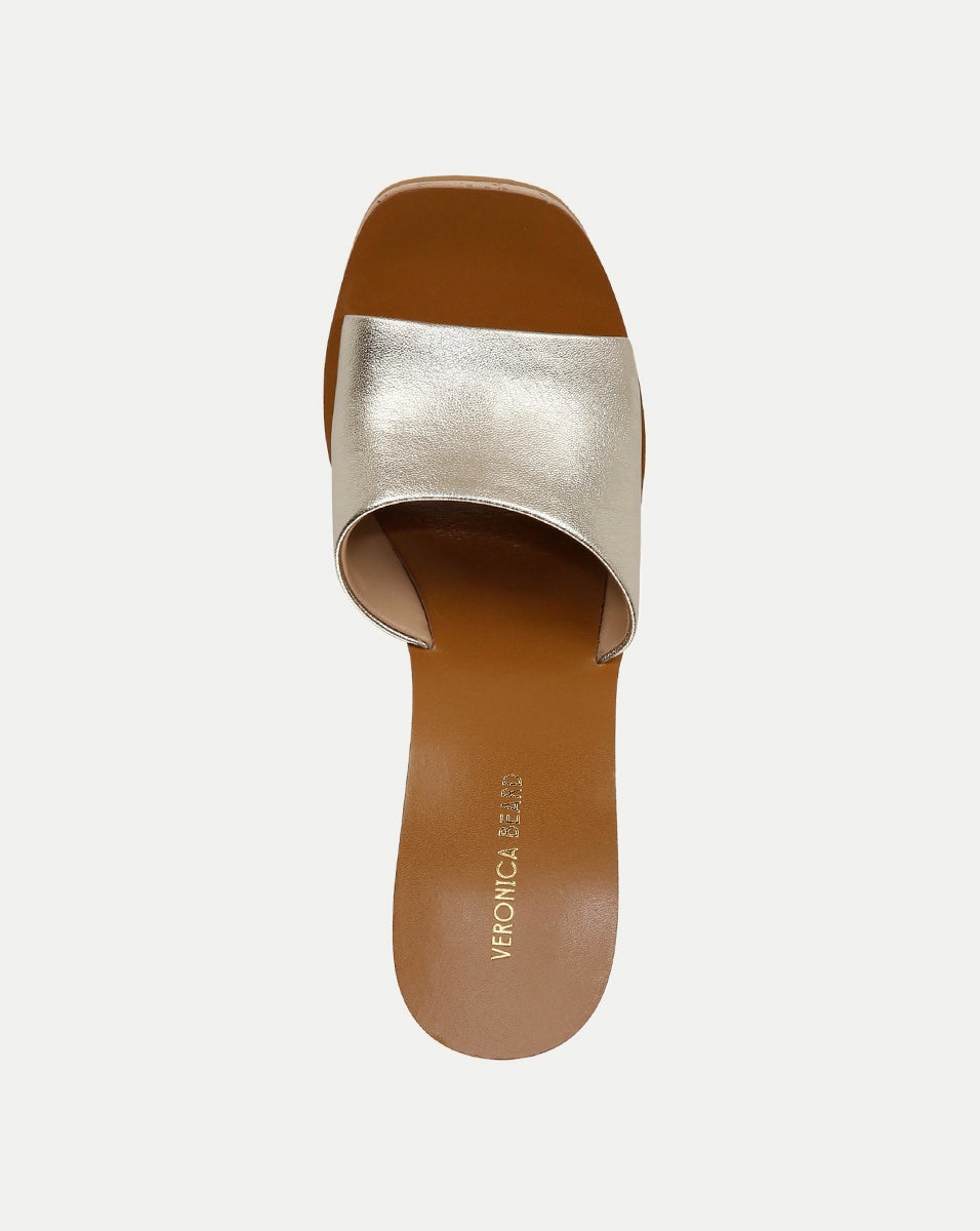 PAULITA METALLIC WEDGE SANDAL - 3