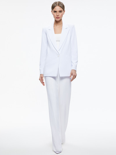 Alice + Olivia DENNY NOTCH COLLAR BOYFRIEND BLAZER outlook