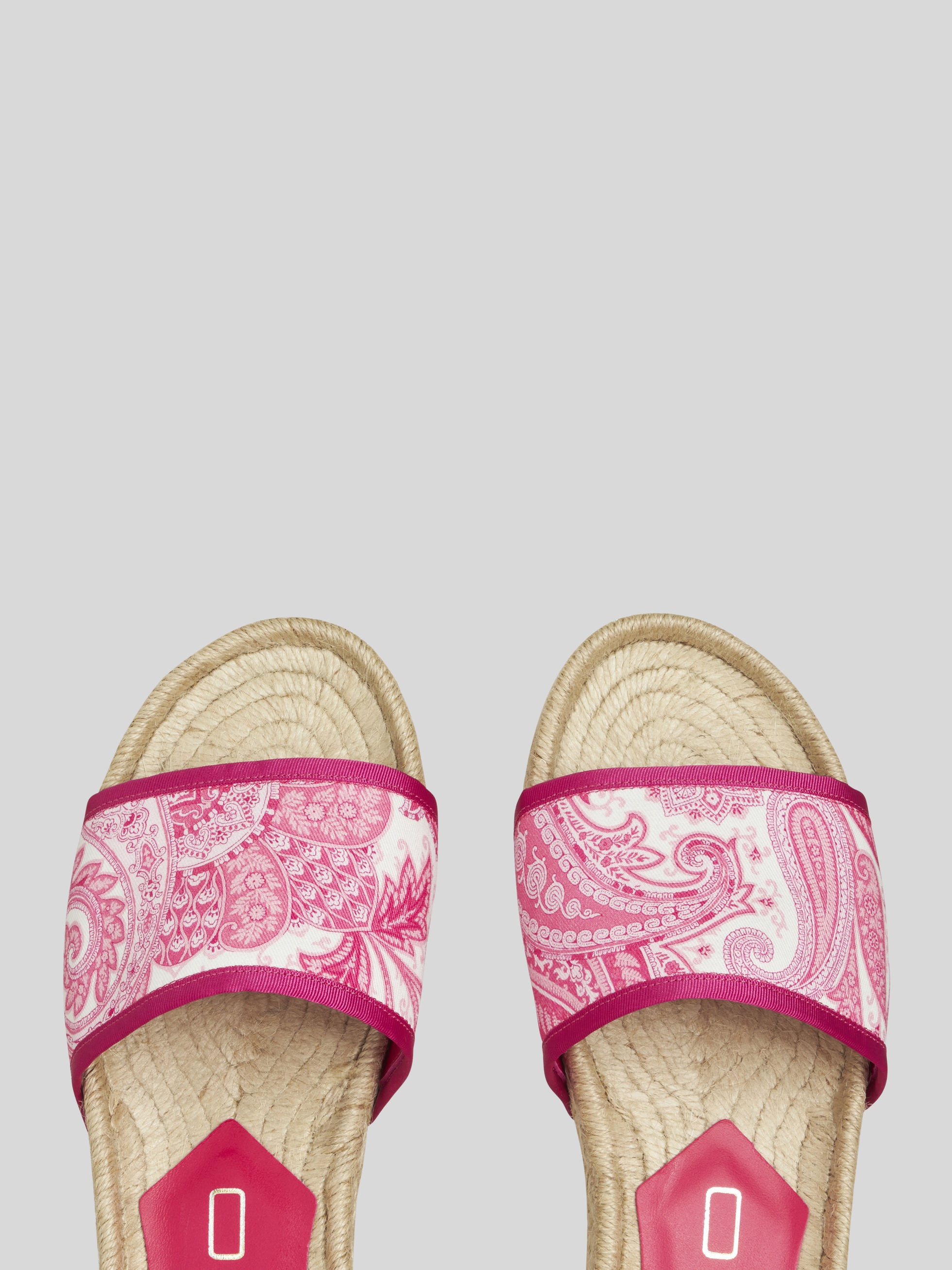 LIQUID PAISLEY FLAT BEACH SANDALS - 2