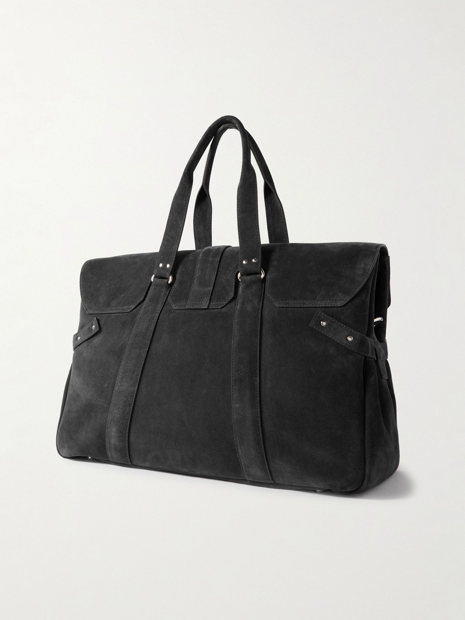 Suede Weekend Bag Black - 3