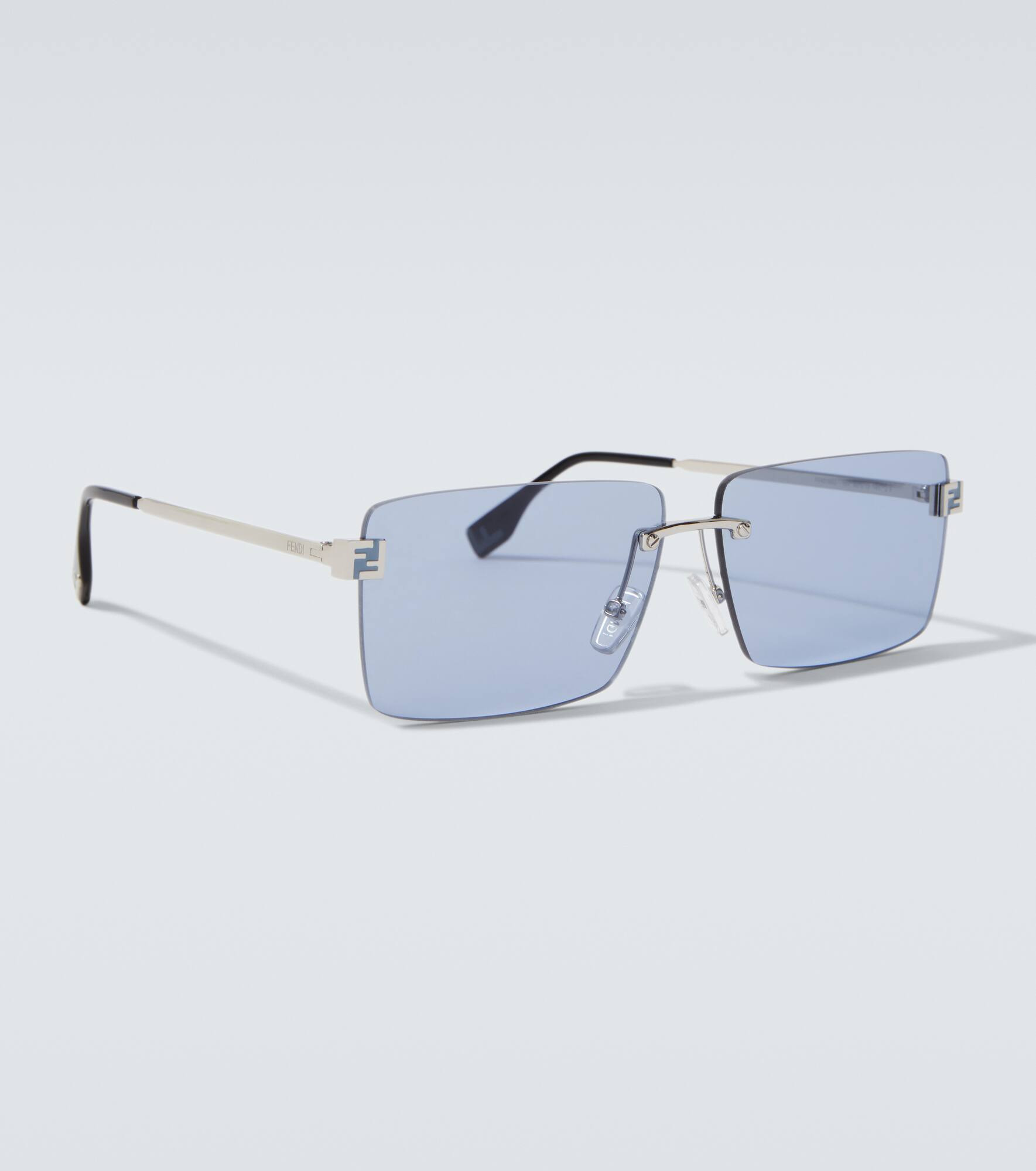 Fendi Sky rectangular sunglasses - 4