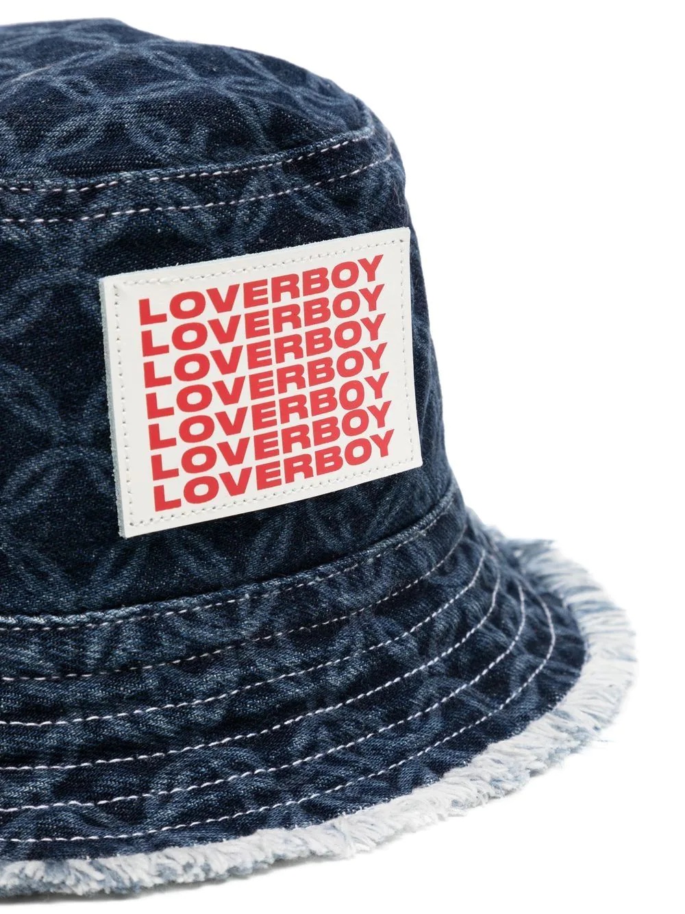 logo-patch bucket hat - 2