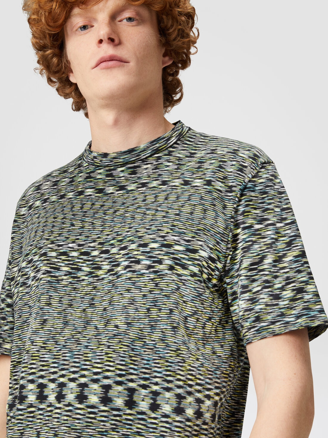 Slub cotton crew-neck T-shirt - 5