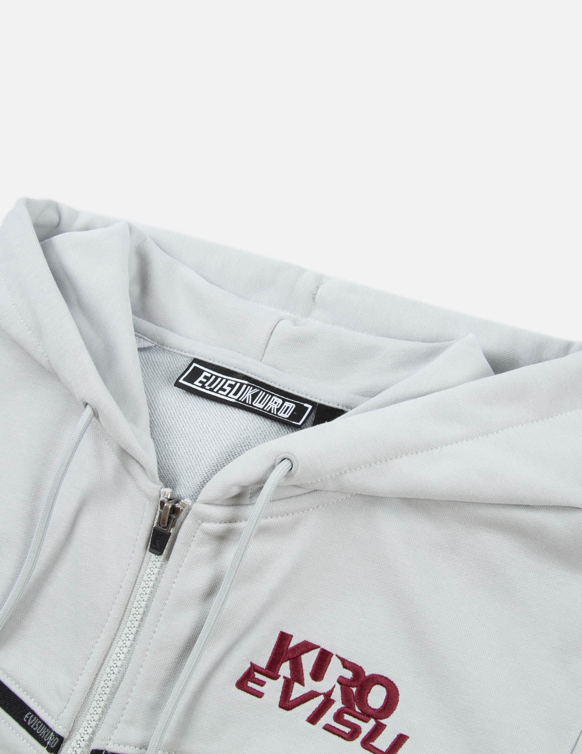 Contrast Taping Reversible Zip  Hoodie - 7