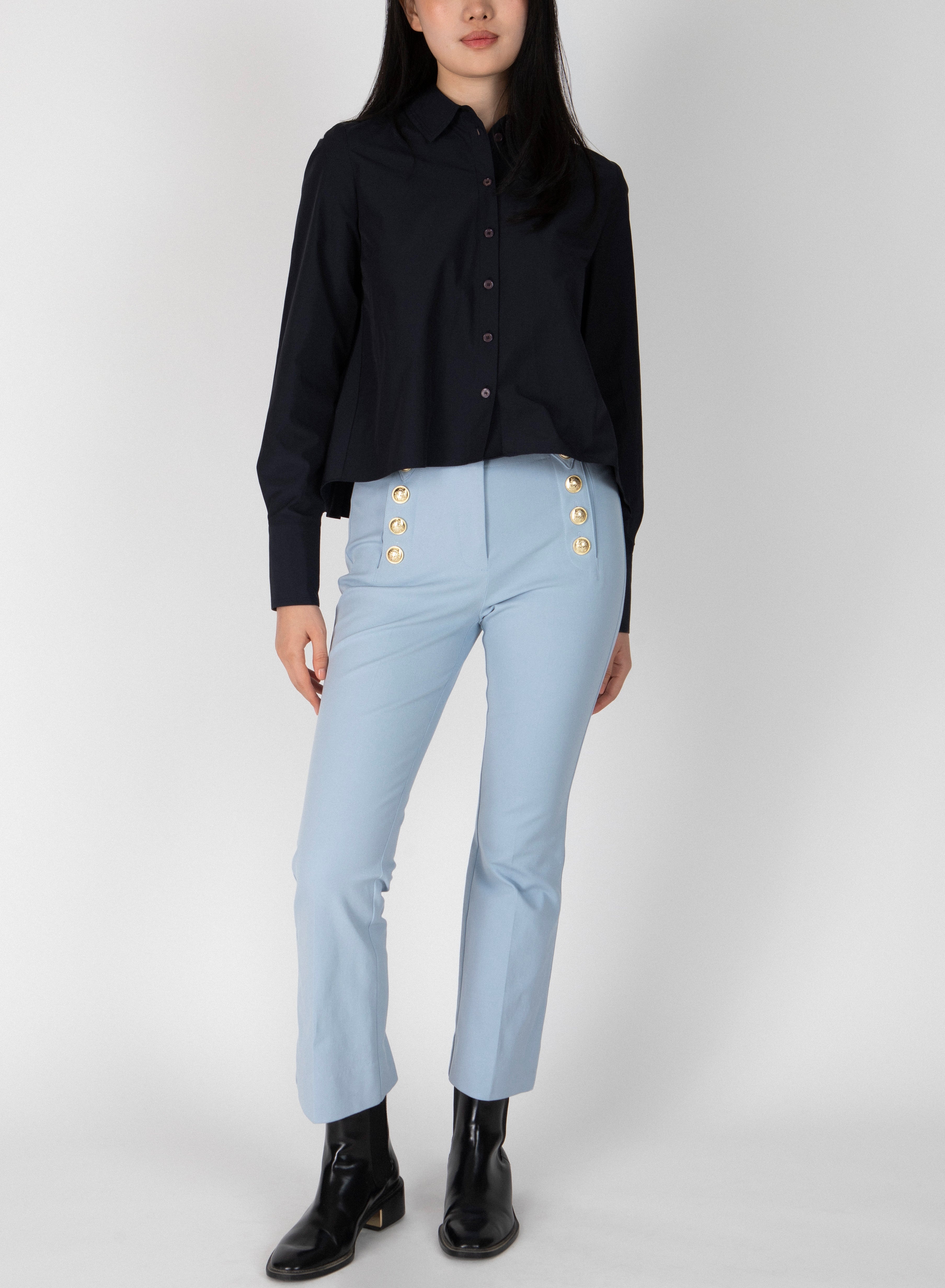 ROBERTSON CROP FLARE TROUSER - 2