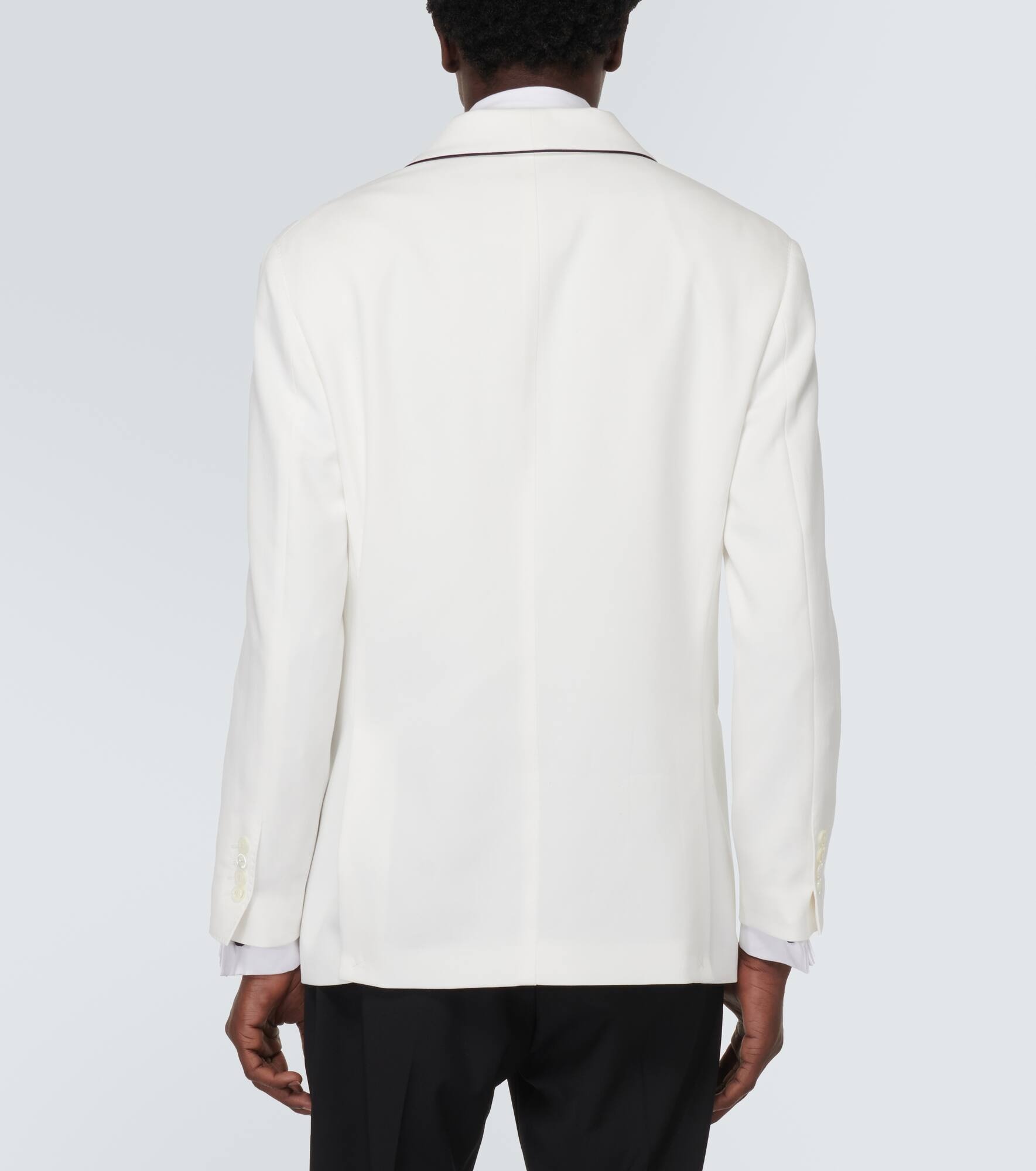 Cotton tuxedo jacket - 4