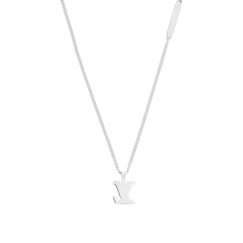 Monogram Chain Pendant 3