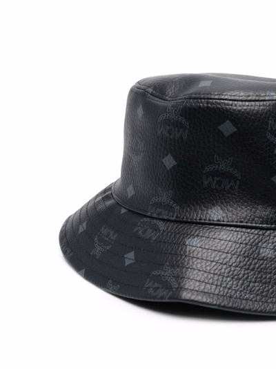 MCM monogram print bucket hat outlook