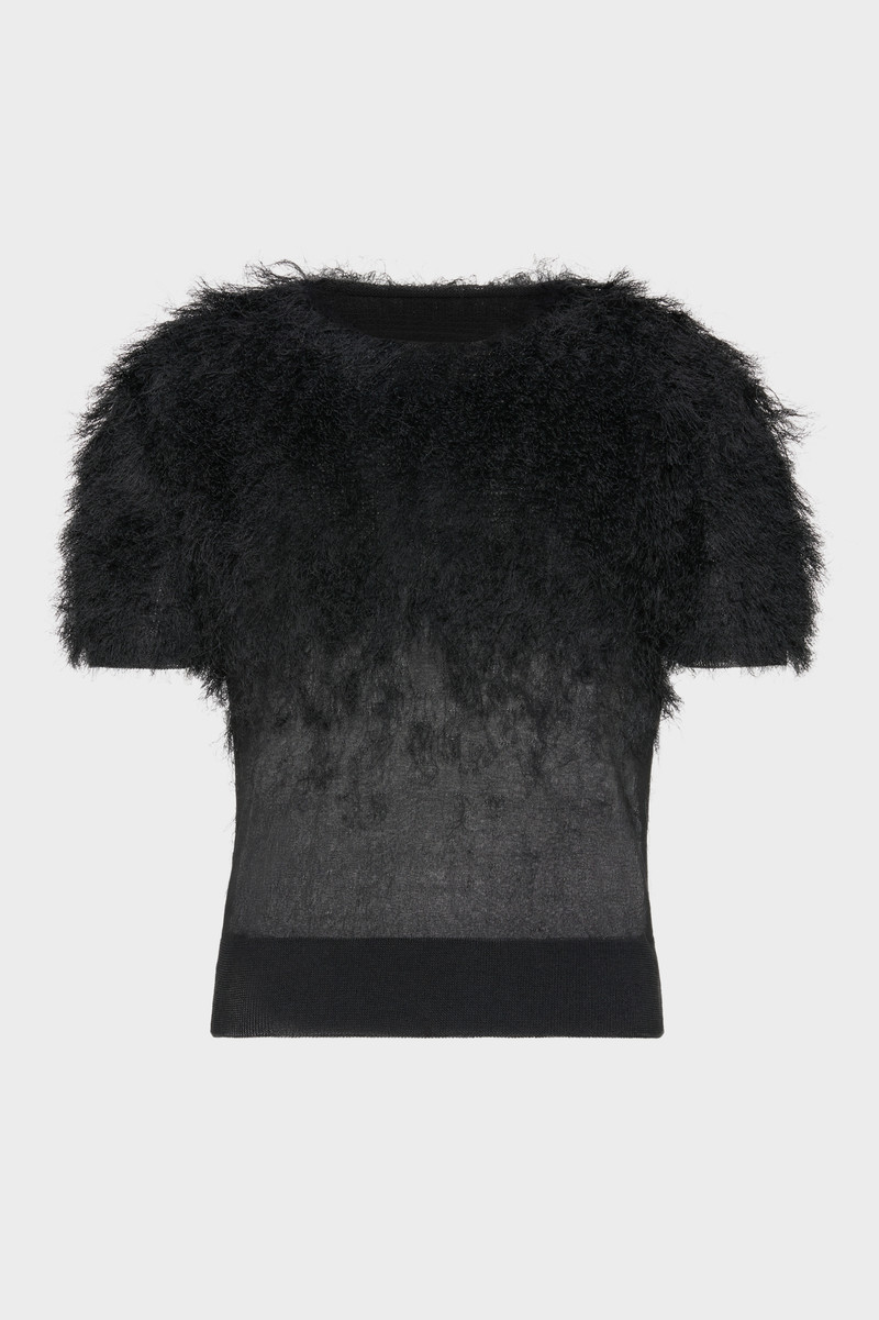 Retrograde silk knit top 1