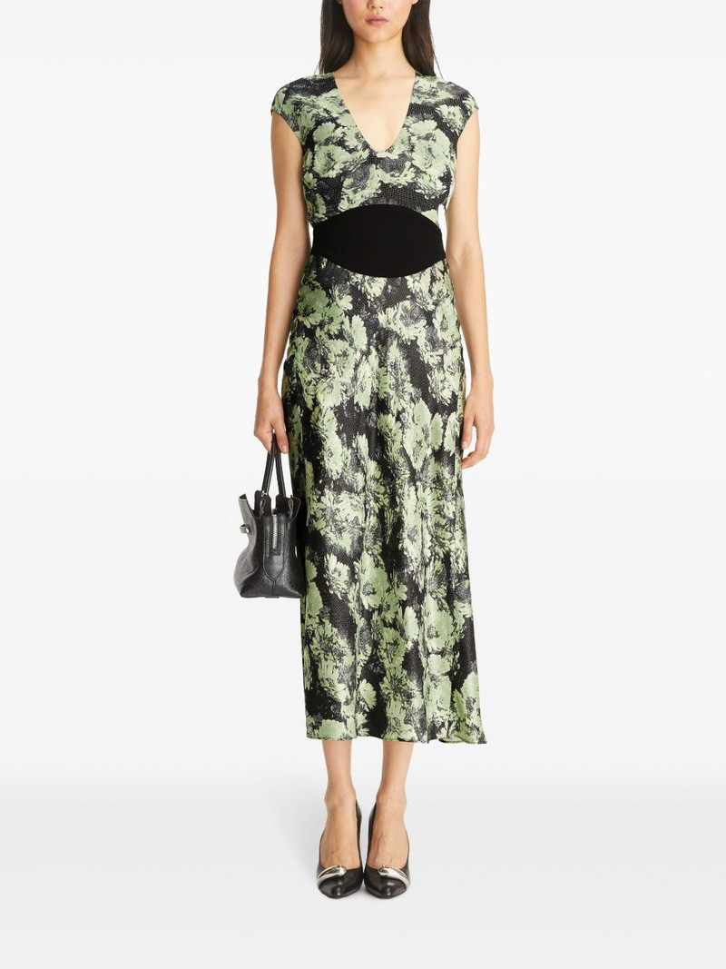 TORY BURCH floral-print dress outlook